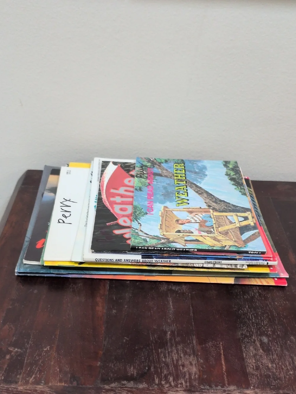Scholastic Paperback Book Set of 12 Weather Themed Used Books
